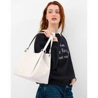 ACCESSORIZE Woven Shoulder Bag Cream