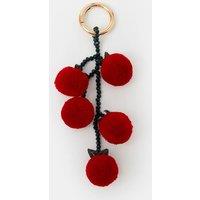 ACCESSORIZE Fluffy Tomato Bag Charm Red
