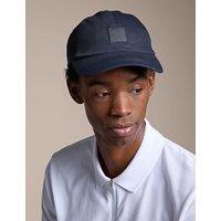 Boss Pure Cotton Twill Baseball Cap Dark Blue