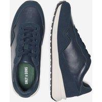 ONLY & SONS Lace Up Trainers Navy