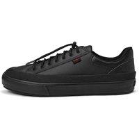 Kickers Kids' Leather Toggle Lace School Trainers (6 Small-12 Small) Black