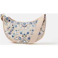 ACCESSORIZE Embroidered Sling Shoulder Bag Multi