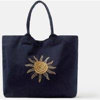 ACCESSORIZE Pure Cotton Tote Bag Navy