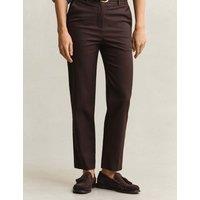 GANT Cotton Rich Slim Fit Chinos Brown