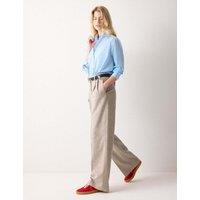 Jigsaw Pure Cotton Voile Collared Relaxed Shirt Orange