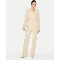 Jigsaw Straight Leg Tailored Trousesr Yellow