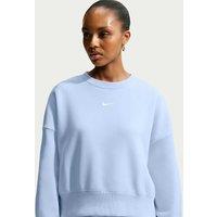 Nike Phoenix Fleece Crew Neck Sweatshirt Light Blue