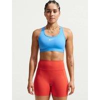 Nike Swoosh Medium Support Sports Bra Bright Blue
