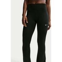 Nike One High-Waisted Flared Leggings Black Mix
