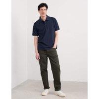 Seasalt Cornwall Pure Cotton Polo Shirt Navy