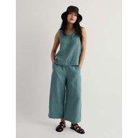 Seasalt Cornwall Pure Linen Vest Blue