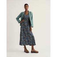 Seasalt Cornwall Pure Linen Single Breasted Blazer Blue