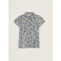 Seasalt Cornwall Pure Cotton Floral Shirt Multi
