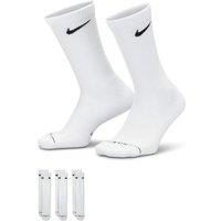 Nike 3 Pack Everyday Elevated Cotton Rich Crew Socks White