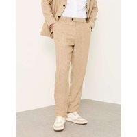 FatFace Tailored Fit Pure Linen Chinos Natural
