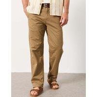 FatFace Relaxed Fit Cotton Rich Chinos Stone