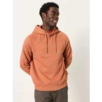 FatFace Pure Cotton Raglan Drawstring Hoodie Light Orange