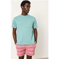 FatFace Pure Cotton Crew Neck T-Shirt Teal