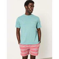 FatFace Pure Cotton Crew Neck T-Shirt Teal