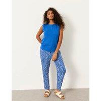 FatFace Pure Cotton Tank Top Blue