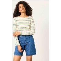 FatFace Pure Cotton Striped Shirt Multi