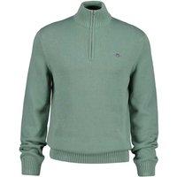 GANT Pure Cotton Casual Half Zip Jumper Green