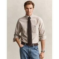 GANT Pure Cotton Classic Oxford Shirt Taupe