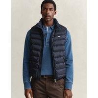 GANT Lightweight Padded Gilet Blue