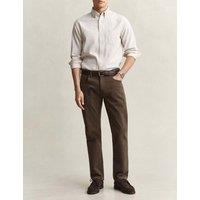 GANT Regular Fit Twill Jeans Brown