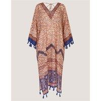 Monsoon Floral Beach Cover Up Kaftan Multi