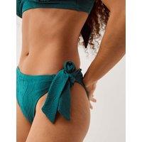 Monsoon Tie Side Bikini Bottoms Teal