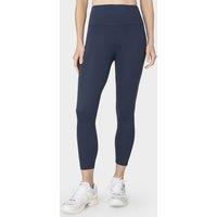 Sweaty Betty All Day Active Animal Print 7/8 Leggings Navy