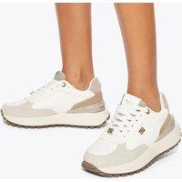 Kurt Geiger Lace Up Chunky Trainers White Mix