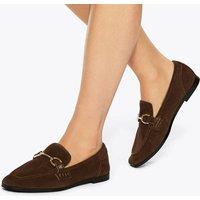 Kurt Geiger Suede Loafers Chocolate