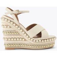 Kurt Geiger Pearl Effect Wedge Sandals Multi