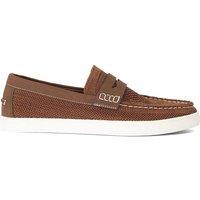 Dune London Slip On Loafers Tan