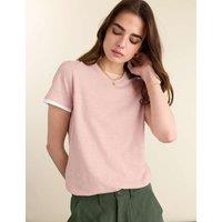 BAUKJEN Pure Cotton T-Shirt Pink