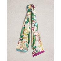 White Stuff Printed Scarf White Mix