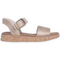 Skechers BOBS Sun Vibe Be Corky Flatform Sandals Natural