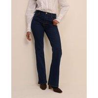 Nobody's Child High Waisted Bootcut Jeans Blue