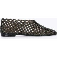 Steve Madden Flat Heel Square Toe Pumps Black