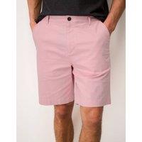 Crew Clothing Bermuda Stretch Chino Shorts Light Pink