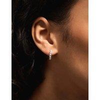 ACCESSORIZE 3 Pack Sterling Silver Plated Earrings Set Silver