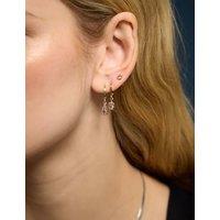 ACCESSORIZE 4 Pack 14 Carat Gold Plated Earrings Set Gold