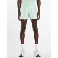 New Balance Woven Stretch Zip Pocket Running Shorts Jade