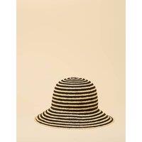 Joules Striped Hat Black Mix
