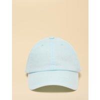 Joules Pure Linen Baseball Cap Blue