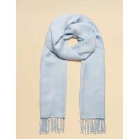 Joules Pure Modal Tassel Scarf Blue