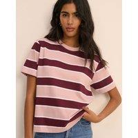 Nobody's Child Pure Cotton Striped Boxy Top Multi