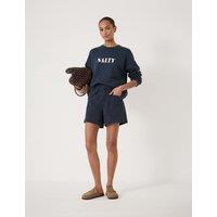 HUSH Cotton Rich Shorts Dark Navy